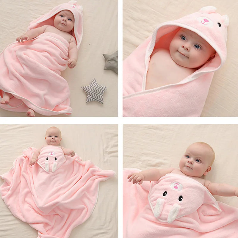 Cute Cartoon Animal Baby Towel
